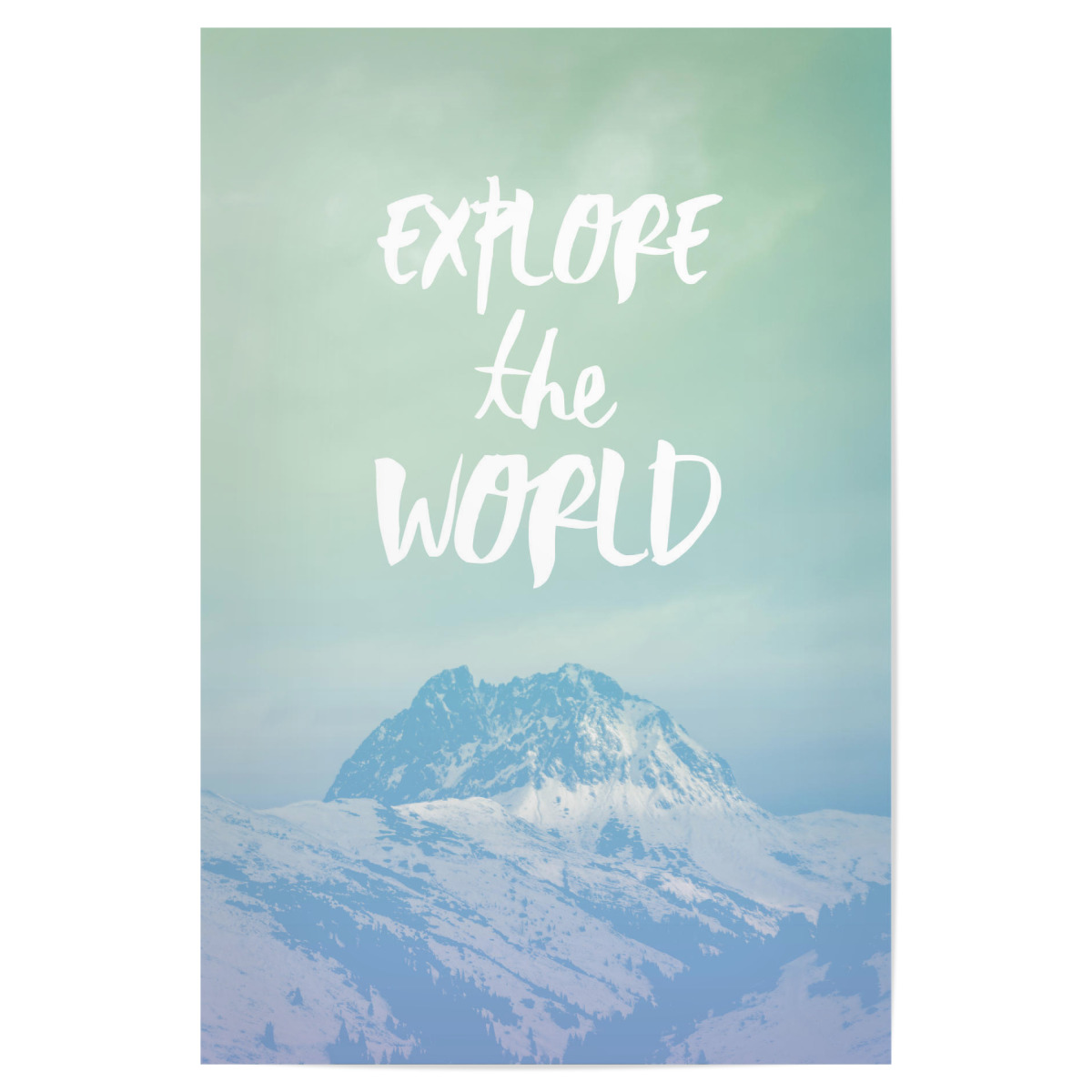 Explore The World Als Poster Bei Artboxone Kaufen