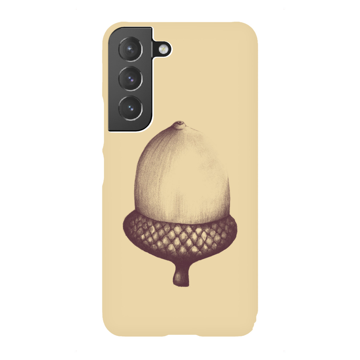 Samsung Galaxy "Beautiful acorn yellow" Premium-Case Handyhülle artboxONE