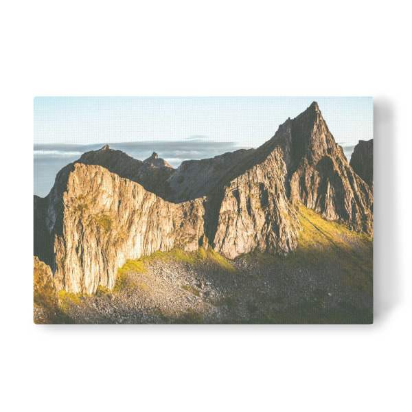 Leinwandbild "Fjell" artboxONE - Natur - Senja,Norwegen,Berge
