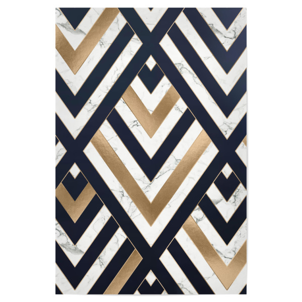 Poster "Geometric" artboxONE - Geometrie - Geometric,Pattern,Marble