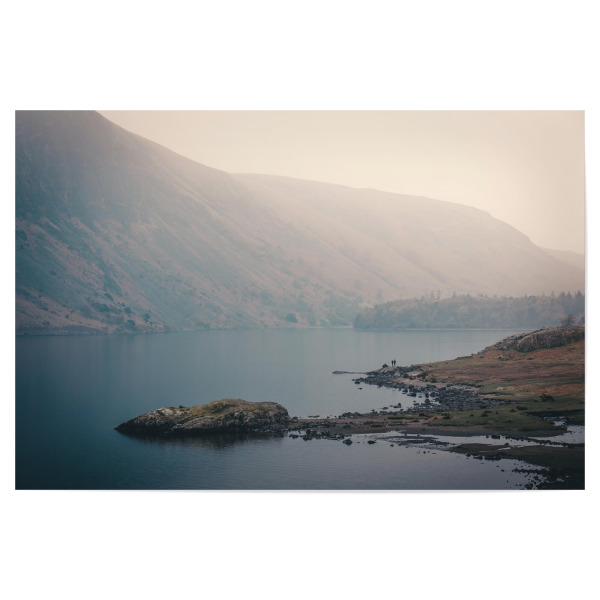 Poster "Am Ufer" artboxONE - Natur - Lake district,England,See,Wasser,Ufer,Landschaft,Fotografie,Wanderlust,Fernweh