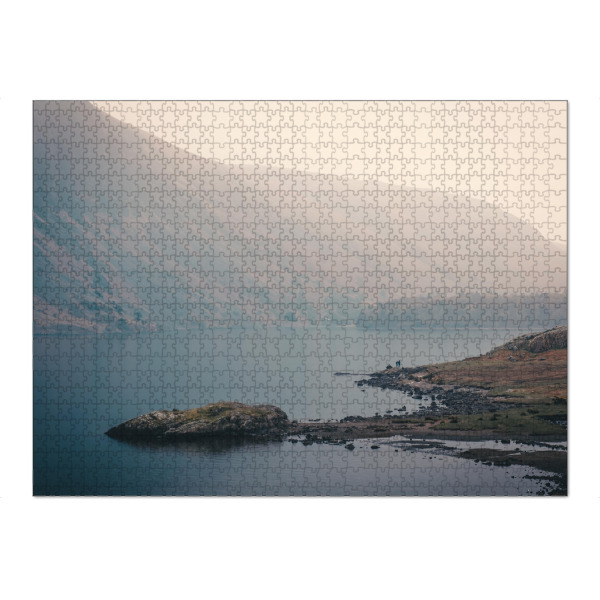 Puzzle Ravensburger "Am Ufer" artboxONE - Natur - Lake district,England,See,Wasser,Ufer,Landschaft,Fotografie,Wanderlust,Fernweh
