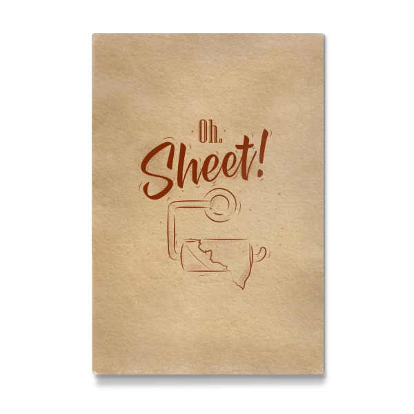 Galerie-Print "Toilet finish paper graphics craft" 30x20 cm artboxONE