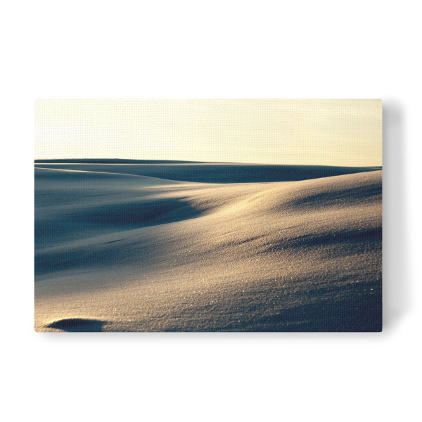 Leinwandbild "Winterwüste" artboxONE - Natur - Schnee,Norwegen,Arktis