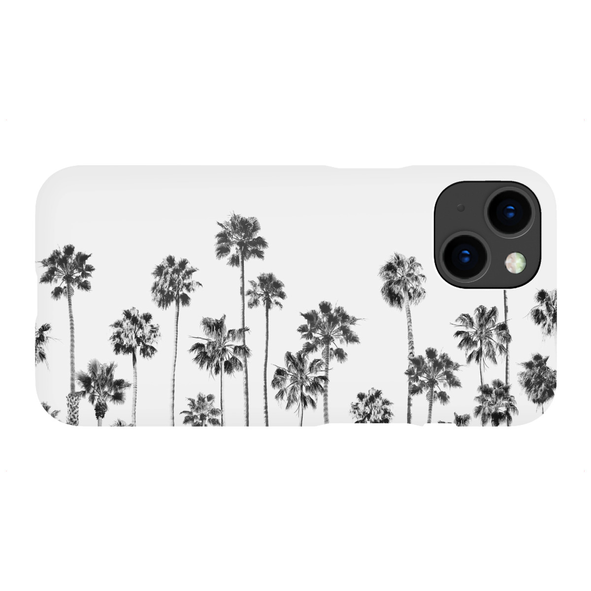iPhone "Black And White Palms" Premium-Case Handyhülle artboxONE