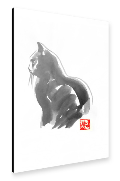 Alu-Dibond "Profil cat" 30x20 cm artboxONE