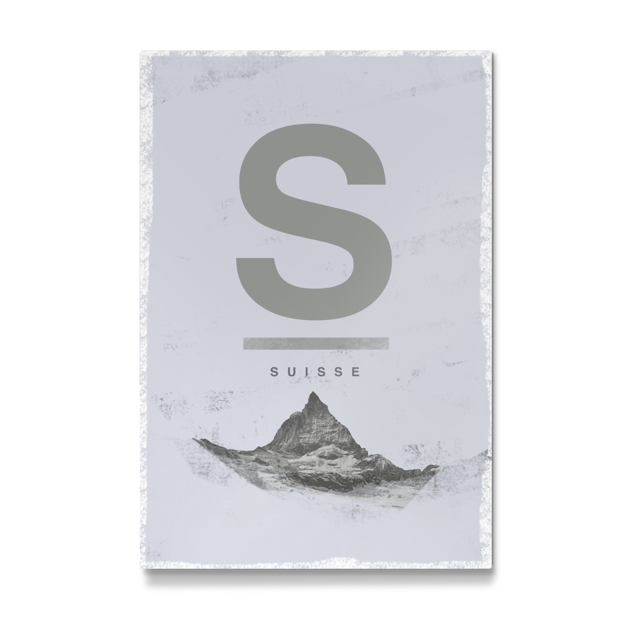 Galerie-Print "Suisse (letter S)" 75x50 cm artboxONE