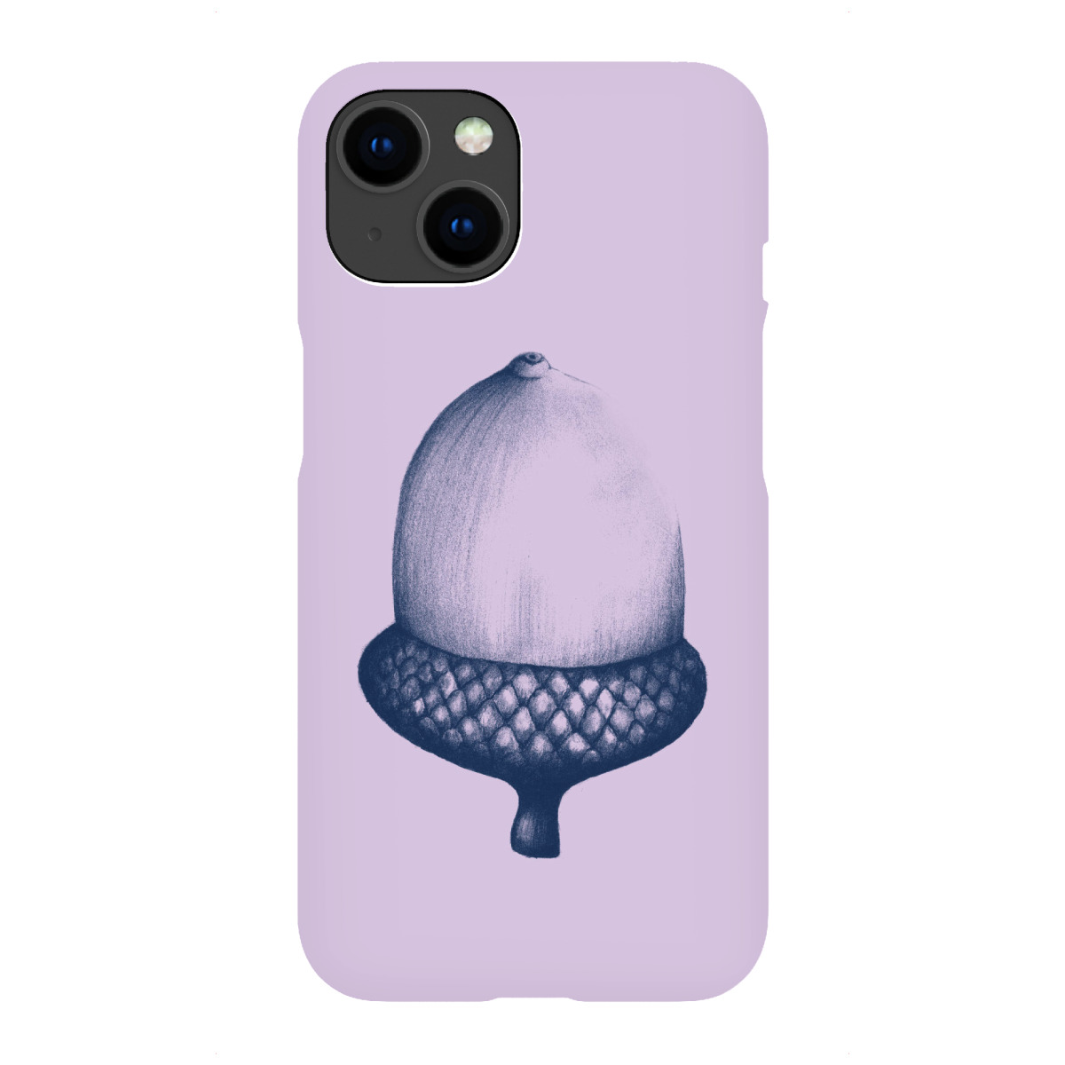 iPhone "Beautiful acorn purple" Premium-Case Handyhülle artboxONE
