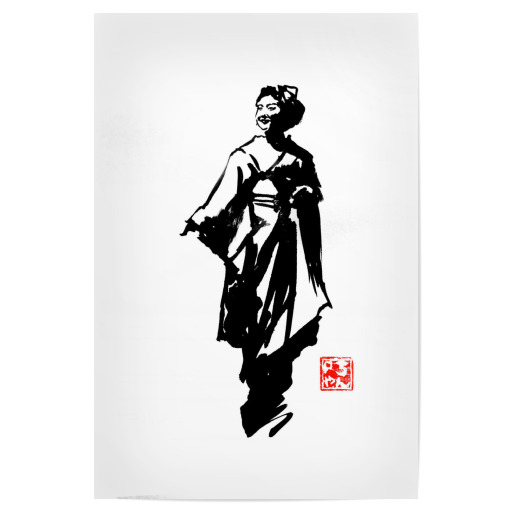 Geisha walking