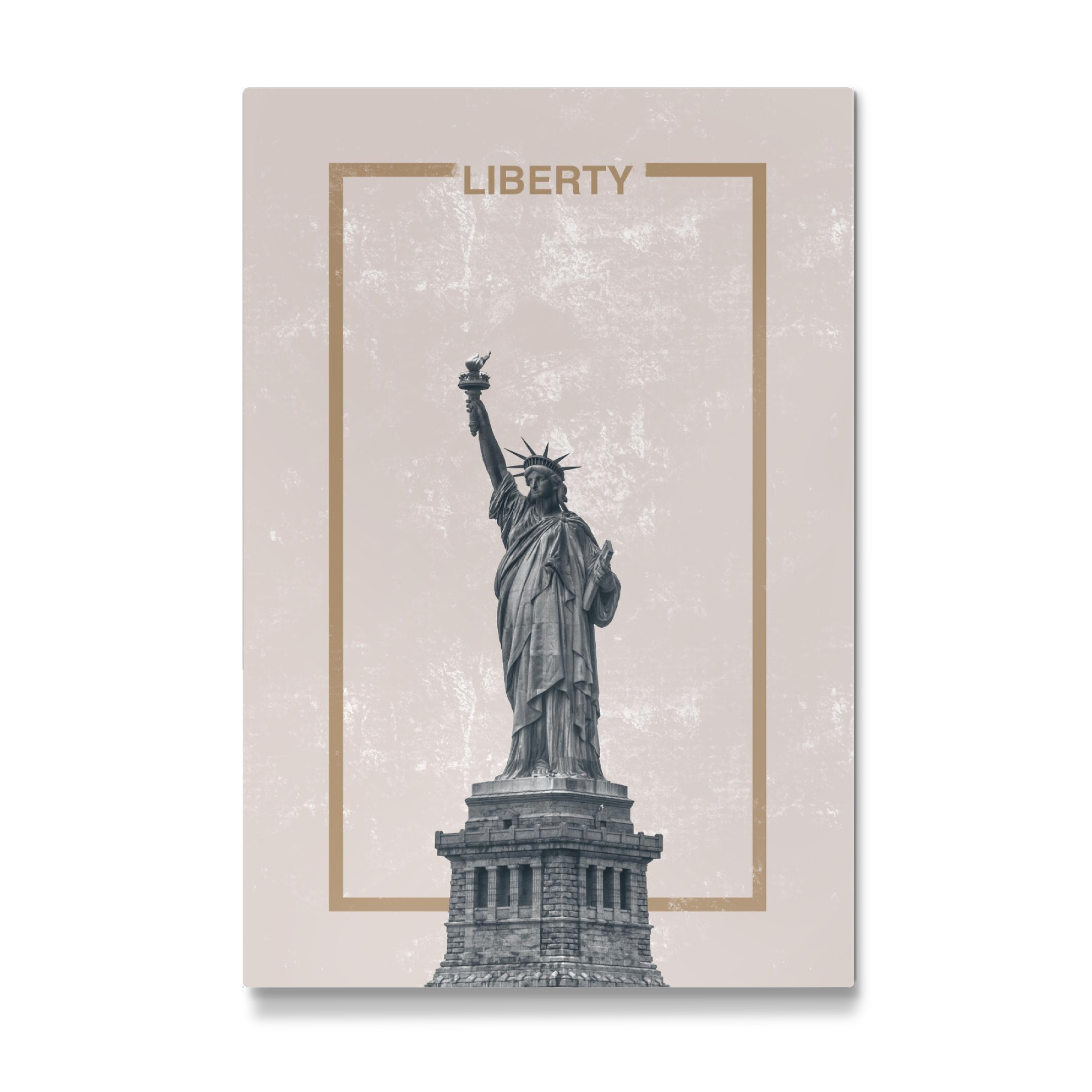 Galerie-Print "Liberty in grey" 75x50 cm artboxONE