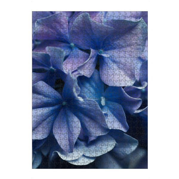 artboxONE Puzzle "Lilafarbene Hortensien" artboxONE - Natur,Floral - Hortensie,Blume,Blüten,Bouquet - Bild hortensie