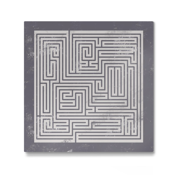Galerie-Print "Maze Design" 30x30 cm artboxONE