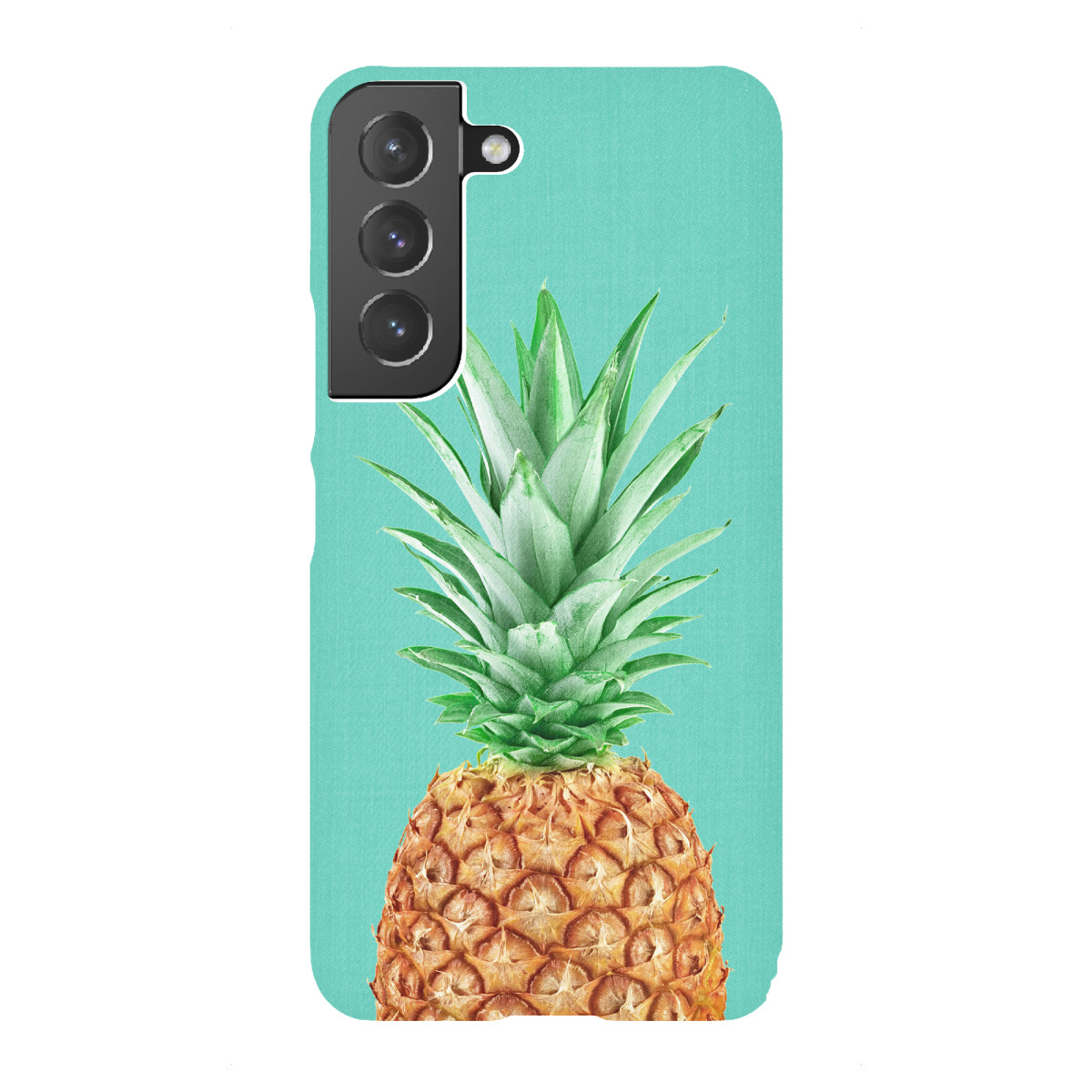 Samsung Galaxy "Pineapple in Blue" Premium-Case Handyhülle artboxONE