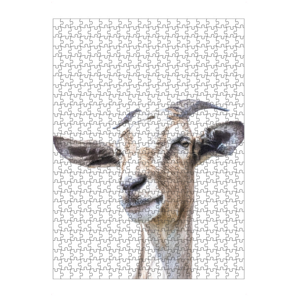 artboxONE Puzzle "Goat Portrait" artboxONE - Für Kinder,Tiere
