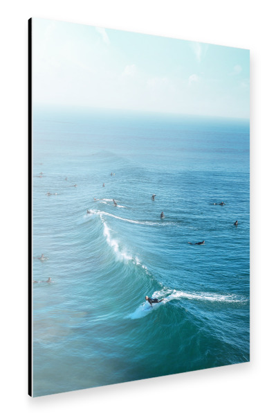 Alu-Dibond "Huntington Beach" 30x20 cm artboxONE