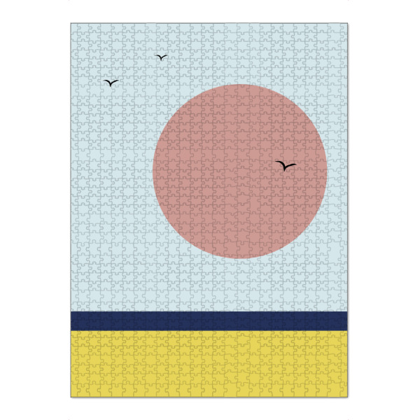 Puzzle Ravensburger "Sonnenuntergang am Strand" artboxONE - Abstrakt,Reise / Strand und Meer