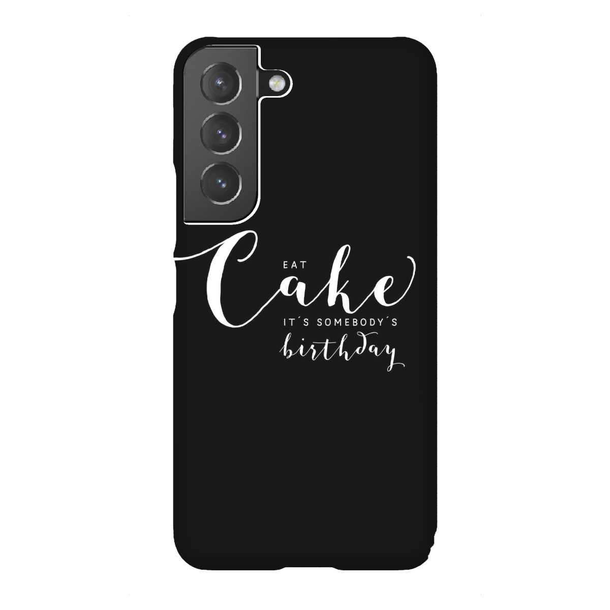 "Eat cake - it ́s somebody ́s bi"für Samsung Galaxy - Premium-Case Handyhülle artboxONE