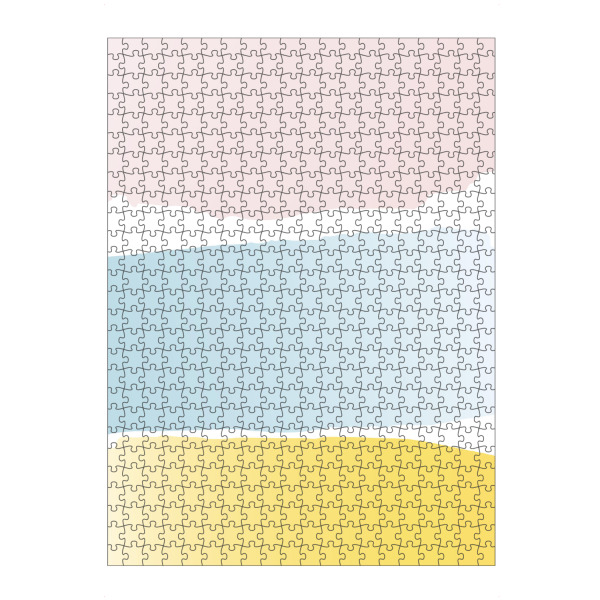 artboxONE Puzzle "Beachtime" artboxONE - Abstrakt,Reise / Strand und Meer - Pastell,Sommer,Summer,Light,Summertime,Stripes,Sanft,Fading,Abstract