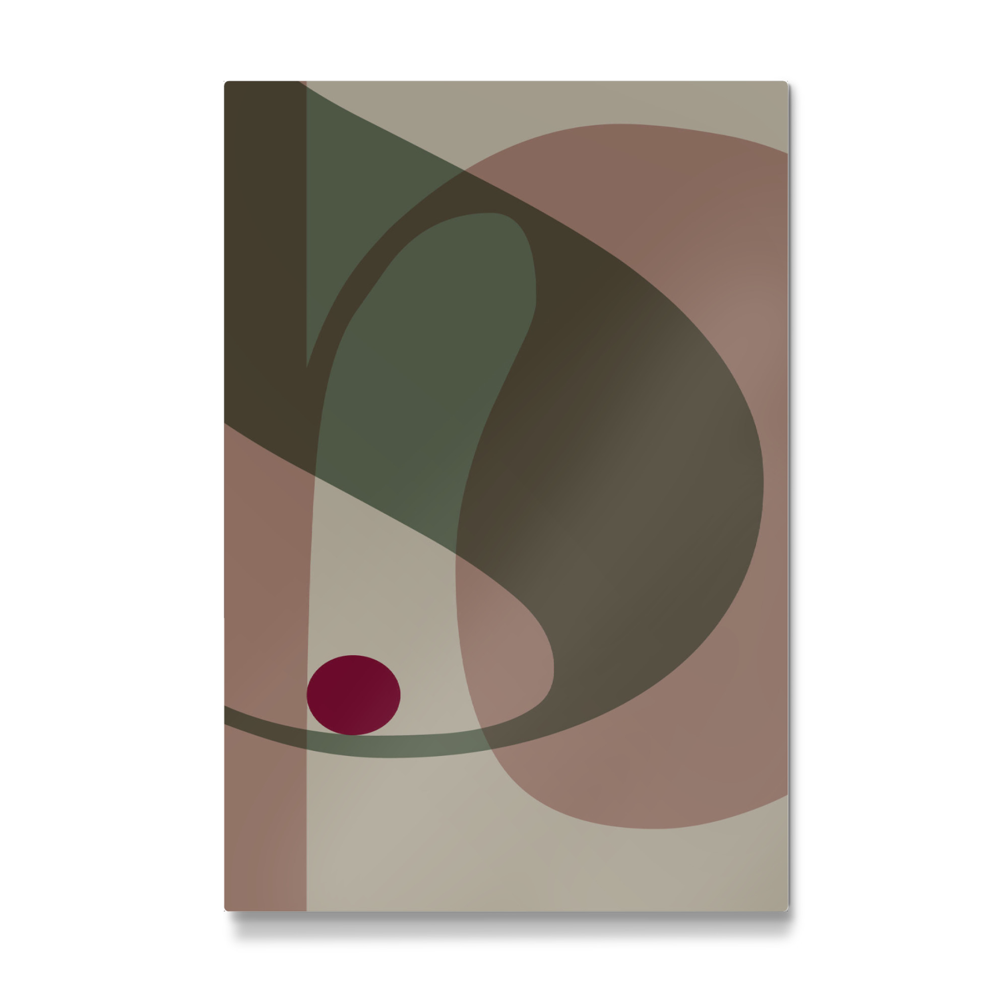 Galerie-Print "Typo 3 rosa green" 75x50 cm artboxONE
