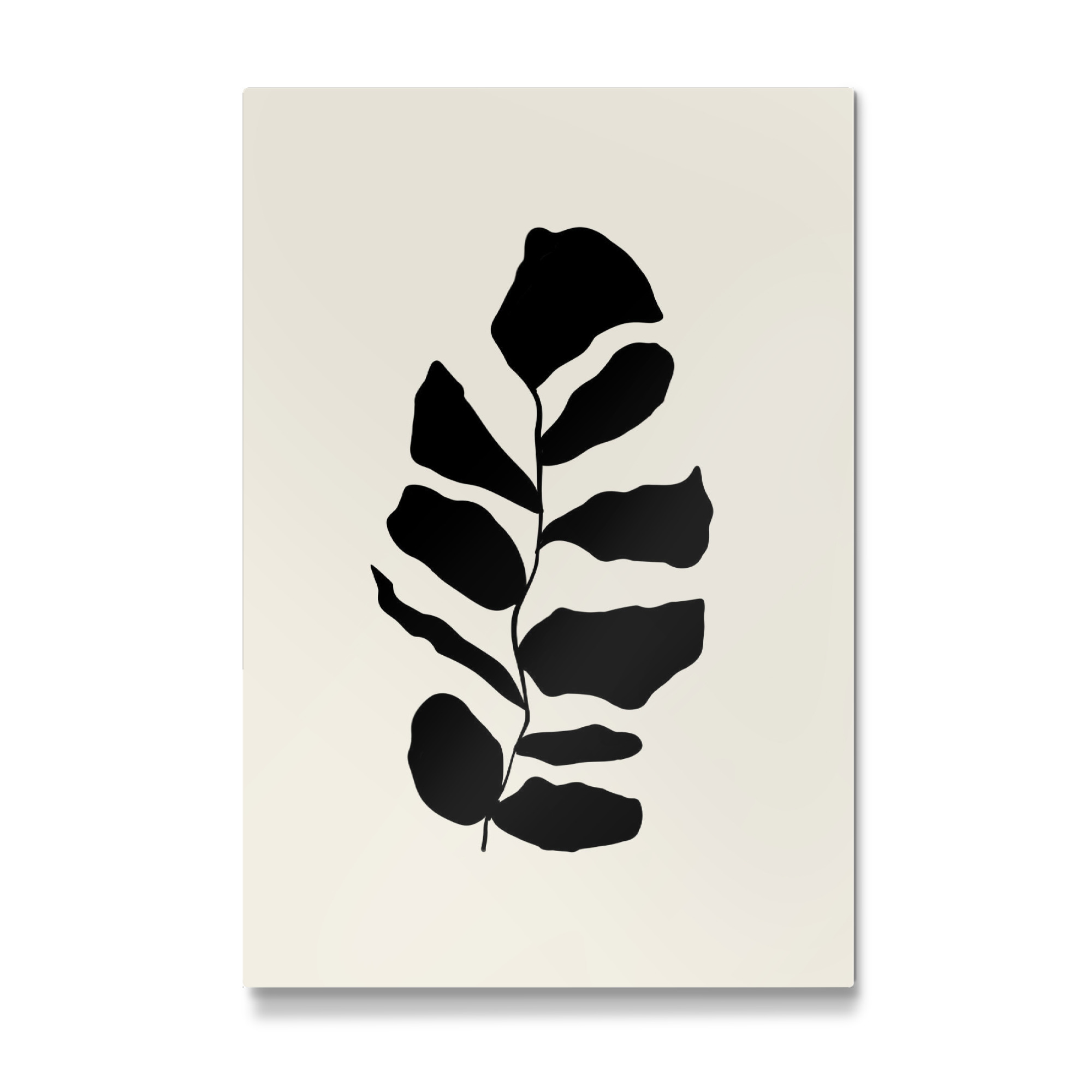 Galerie-Print "Minimalist Leaves" 75x50 cm artboxONE