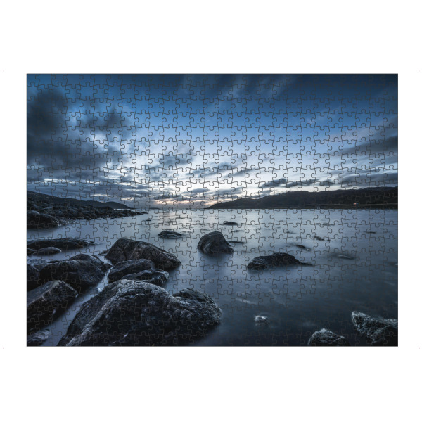 artboxONE Puzzle "Nordic gloom" artboxONE - Natur - Norwegen,Skandinavien,Nachtstimmung,Natur - Bild norwegen