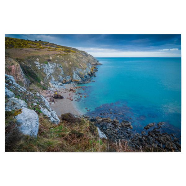 Poster "Howth - Irland" artboxONE - Natur - Steilküste,Landschaft,Europa,Europa,Meer