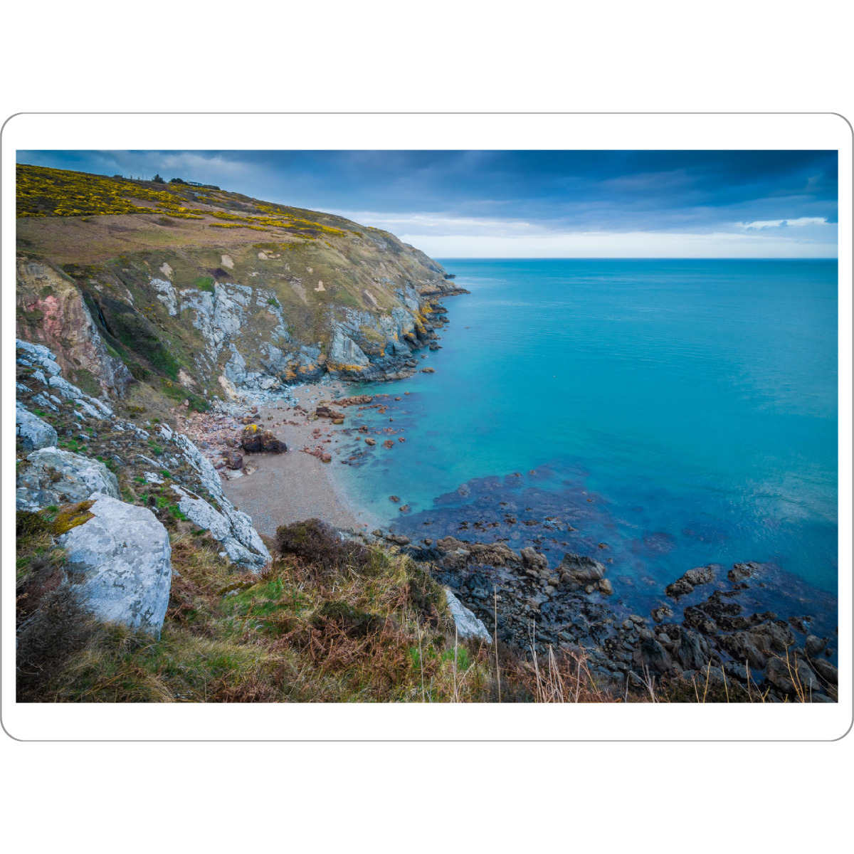 Tischset "Howth - Irland" artboxONE - Natur - Steilküste,Landschaft,Europa,Europa,Meer - Bild steilküste