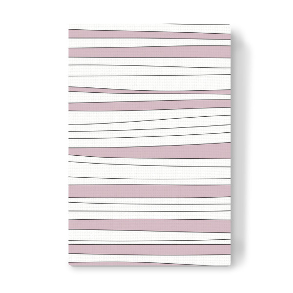 Leinwandbild "Purple lines" artboxONE - Abstrakt,Geometrie - Streifen,Linien,Muster,Geometrisch,Minimalistisch,Lila,Asymmetrisch,Abstrakt