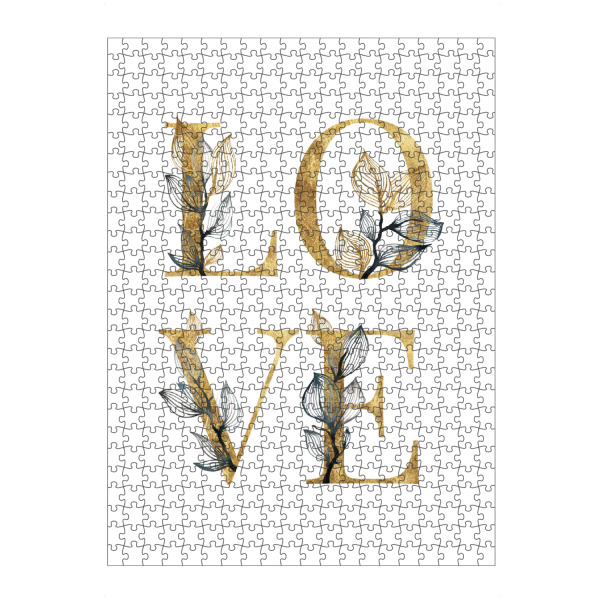 artboxONE Puzzle "Love - Liebe" artboxONE - Typografie