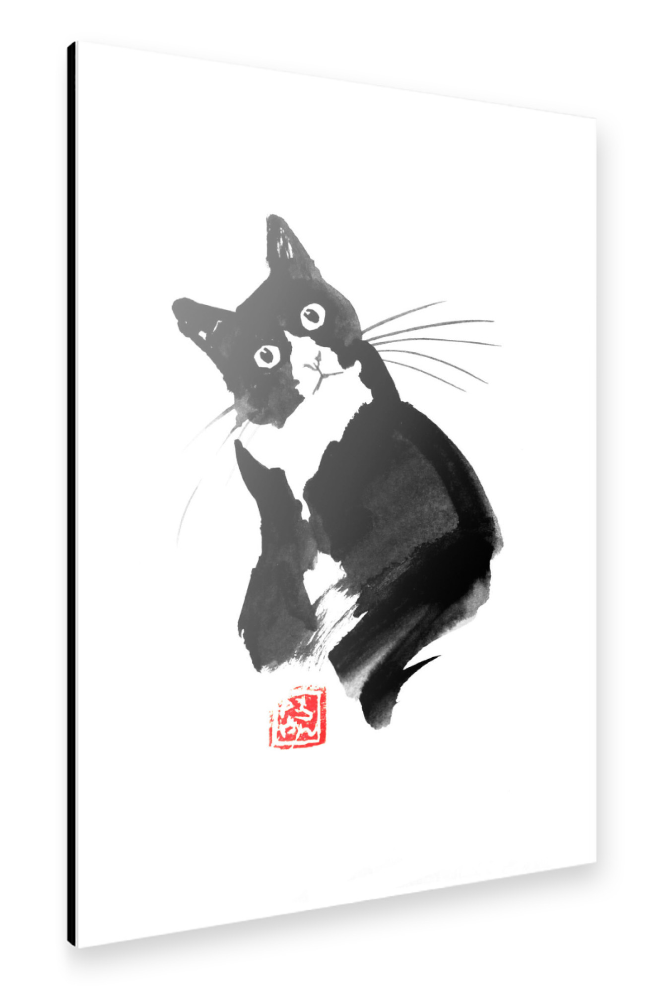 Alu-Dibond "Dubitatif" 30x20 cm artboxONE