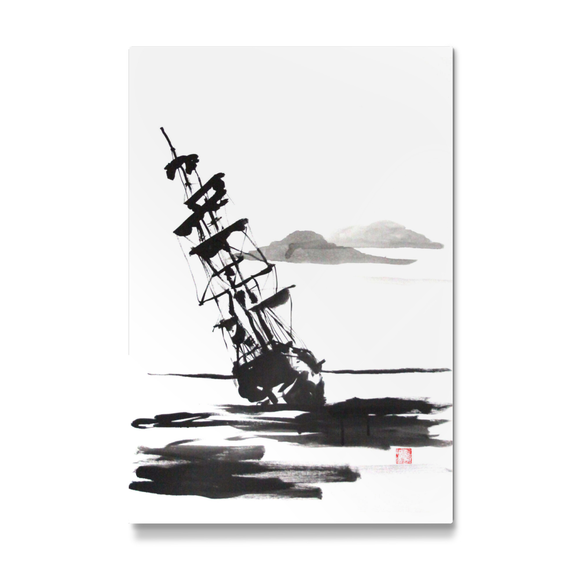 Galerie-Print "Dead boat" 75x50 cm artboxONE