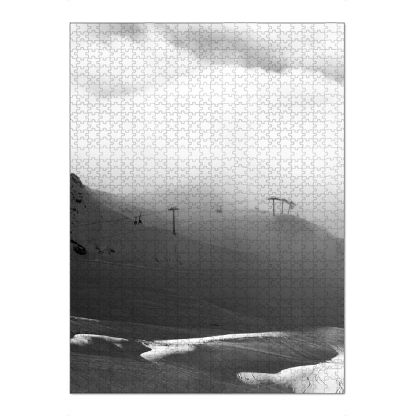 Puzzle Ravensburger "Above & Beyond b/w" artboxONE - Natur,Reise,Sport
