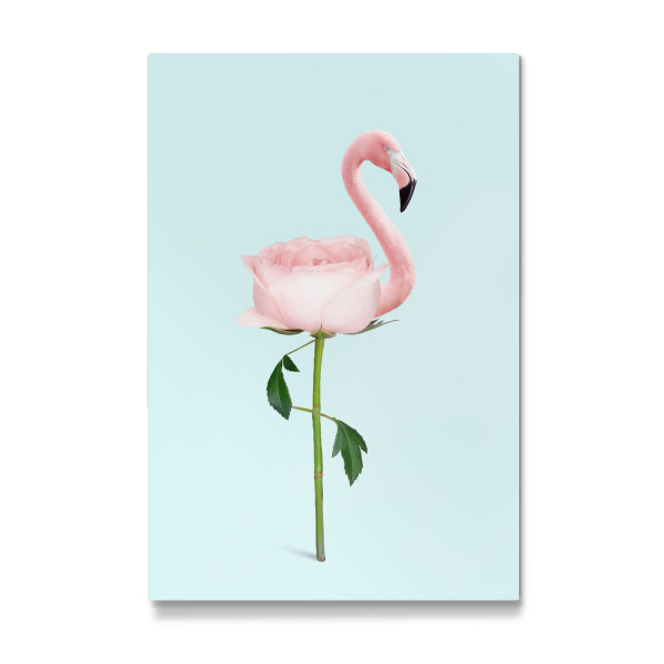 Galerie-Print "FLAMINGO FLOWER" 30x20 cm artboxONE
