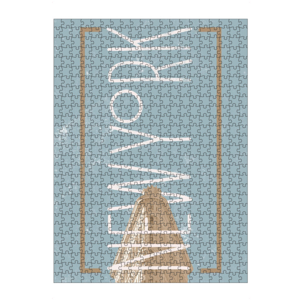 artboxONE Puzzle "New York Green, Gold" artboxONE - Städte / New York,Typografie,Reise