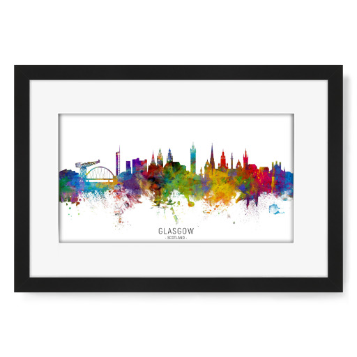 Glasgow Scotland Skyline txt