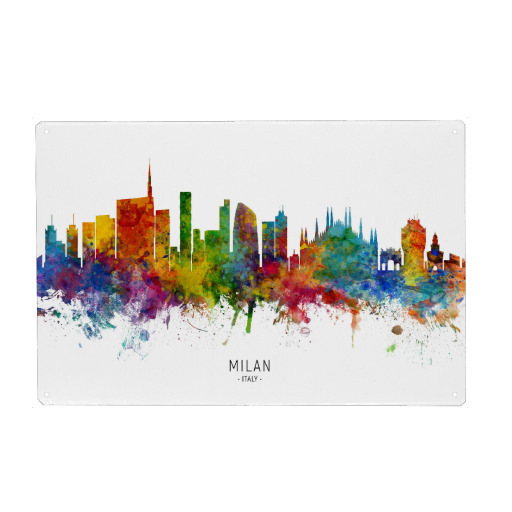 Milan Italy Skyline txt