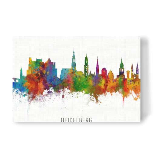 Heidelberg Germany Skyline txt