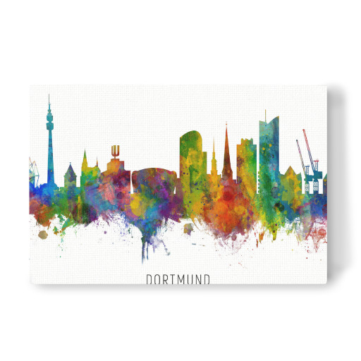 Dortmund Germany Skyline txt