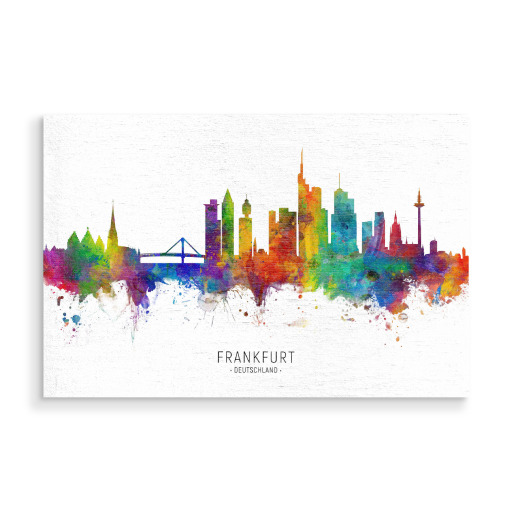 Frankfurt Germany Skyline txt