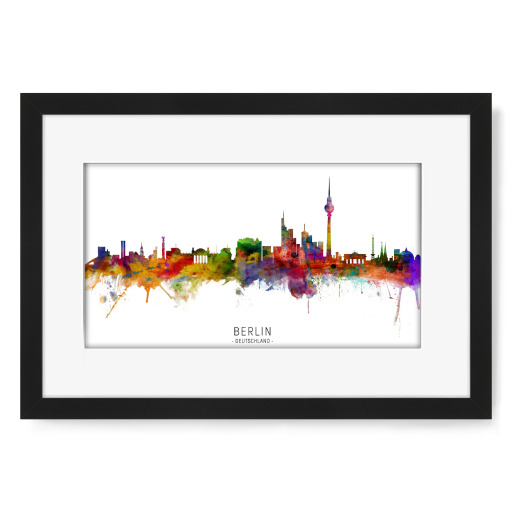Berlin Germany Skyline txt