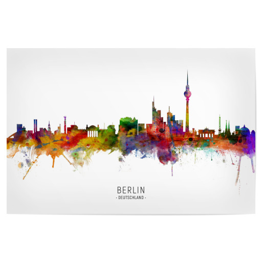 Berlin Germany Skyline txt