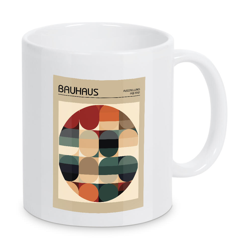Tasse "Bauhaus-Retro-Grafik" artboxONE - Typografie,Abstrakt,Geometrie