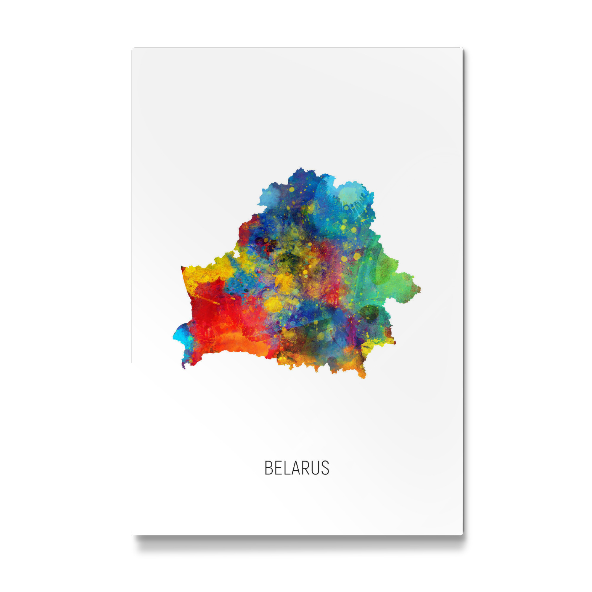 Galerie-Print "Belarus Watercolor Map" 30x20 cm artboxONE