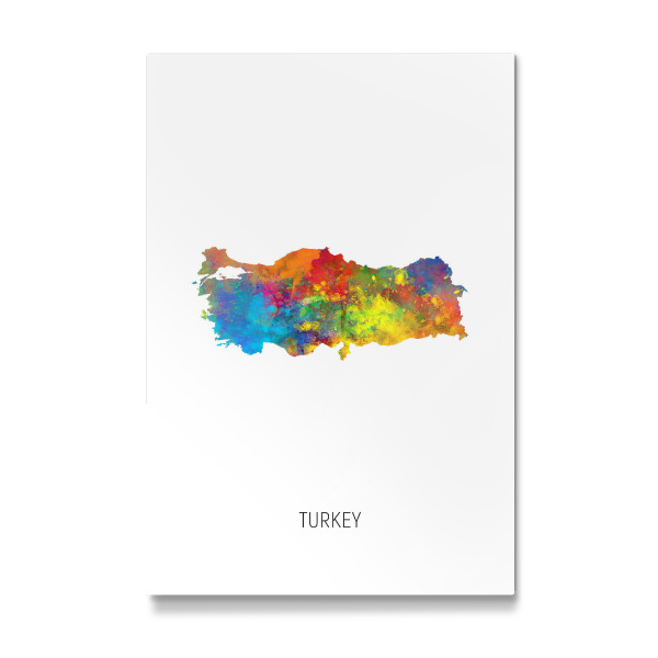 Galerie-Print "Turkey Watercolor Map" 30x20 cm artboxONE
