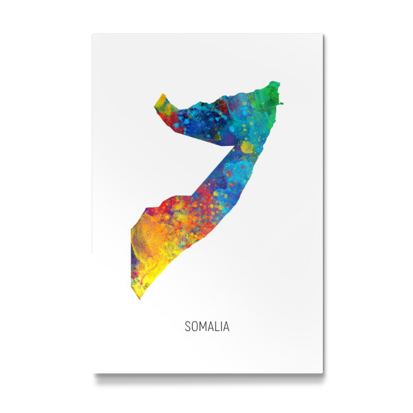 Galerie-Print "Somalia Watercolor Map" 30x20 cm artboxONE