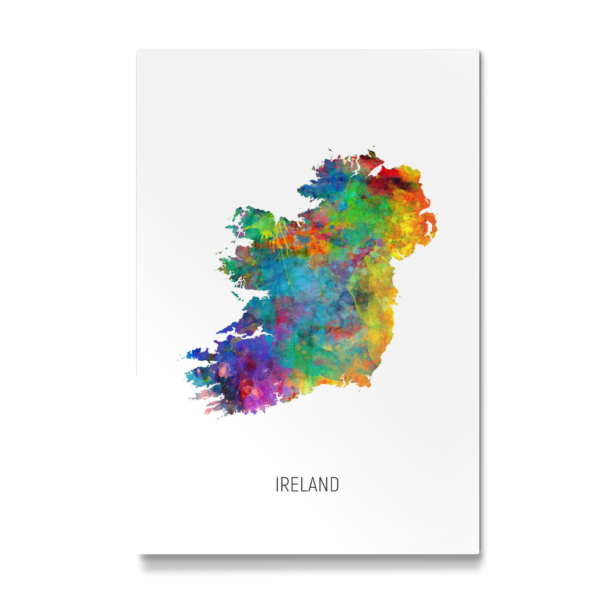 Galerie-Print "Ireland Watercolor Map" 75x50 cm artboxONE