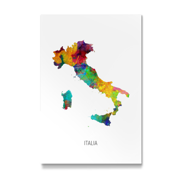 Galerie-Print "Italia Watercolor Map" 30x20 cm artboxONE
