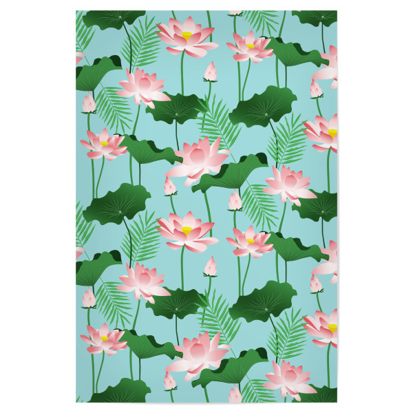 Poster "Lotus Love-II" artboxONE - Floral