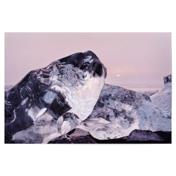Poster "Eisblöcke im Abendlicht" artboxONE - Natur,Reise,Reise / Strand und Meer