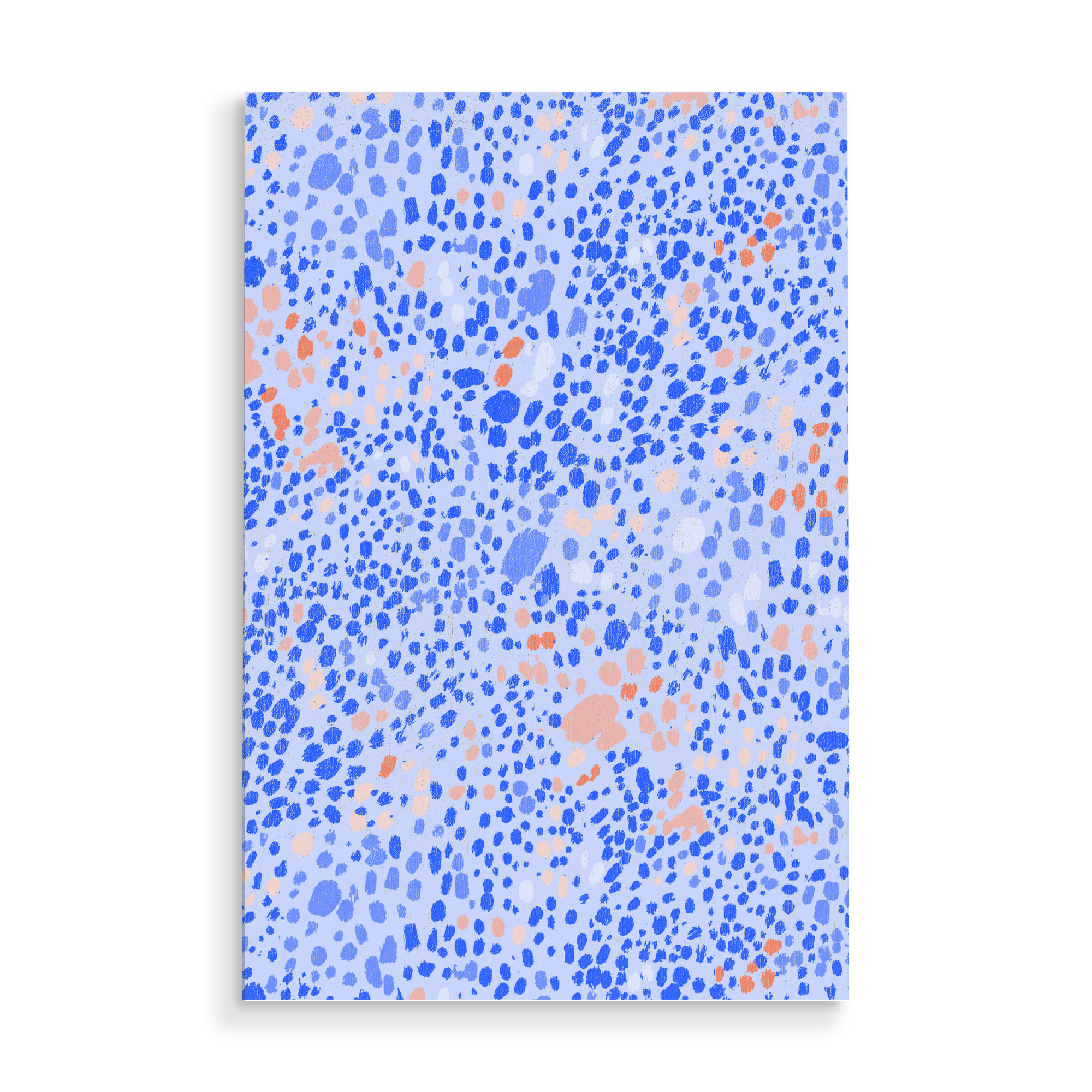 Holzbild "Violet Leopard" artboxONE - Abstrakt - Graphic design,Pattern,Seamless,Dots,Sprinkles